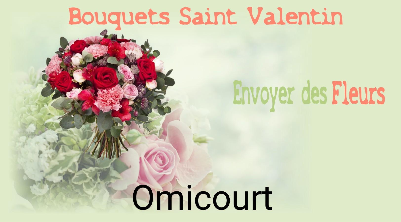 Roses de Saint-Valentin livrées à Omicourt